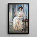 Portrait de Madame AJ - Jane Atché — gerahmtes Bild an der Wand