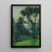 Der Garten von Louis Comfort Tiffany - Jane Peterson — gerahmtes Bild an der Wand