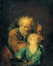 Bélisaire aveuglé en mendiant - Januarius Zick — Ansicht des Kunstwerks