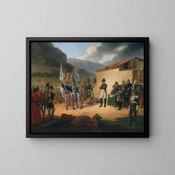 Bataille de Tudela - January Suchodolski — gerahmtes Bild an der Wand