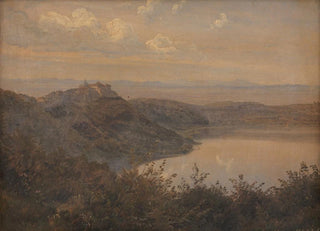 Janus la Cour - A View towards Castel Gandolfo Italy.webp