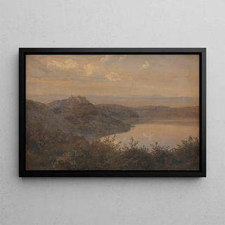 Janus la Cour - A View towards Castel Gandolfo Italy.webp