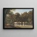 Die Gärten der Villa d'Este, Tivoli - Janus la Cour — gerahmtes Bild an der Wand