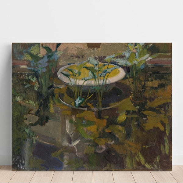 Reproduktion des Gemäldes Garten des Hauses Sorolla - Joaquín Sorolla