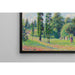 Reproduktion des Gemäldes Garten von Kew, London, in der Nähe eines Teiches - Camille Pissarro
