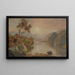 Herbstlandschaft - Jasper Francis Cropsey — gerahmtes Bild an der Wand
