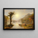Herbst am Greenwood-See - Jasper Francis Cropsey — gerahmtes Bild an der Wand