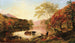 Herbst am Fluss Hudson - Jasper Francis Cropsey — Ansicht des Kunstwerks