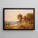 Montagnes Brimstone und Sugar Loaf seit Warwick - Jasper Francis Cropsey — gerahmtes Bild an der Wand