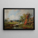 Oktober - Jasper Francis Cropsey — gerahmtes Bild an der Wand