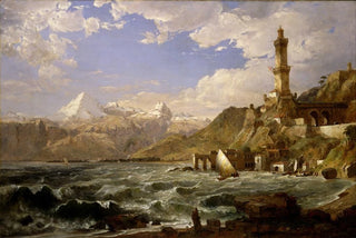 Jasper Francis Cropsey - The Coast of Genoa.webp