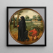 Ich weine, weil die Welt so wenig zuverlässig ist - Pieter Brueghel der Jüngere — Wandpräsentation des Kunstwerks