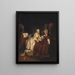 Die Heiratsantrag - Jean-Alphonse Roehn — gerahmtes Bild an der Wand