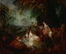 Fête champêtre - Jean-Antoine Watteau — Ansicht des Kunstwerks