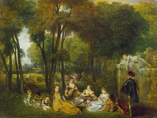 Les Champs-Élysées - Jean-Antoine Watteau — Ansicht des Kunstwerks