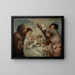 Um uns zu beweisen, dass diese Schönheit - Jean-Antoine Watteau — gerahmtes Bild an der Wand