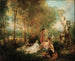 Le Festin de l'amour - Jean-Antoine Watteau — Ansicht des Kunstwerks