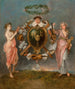 L'Union de la musique et de la comédie - Jean-Antoine Watteau — Ansicht des Kunstwerks