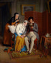 Lesung bei den Genesenden - Jean-Augustin Franquelin — Ansicht des Kunstwerks