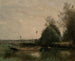 Ein Teich bei Mortain - Jean-Baptiste-Camille Corot — Ansicht des Kunstwerks