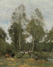 Lichtung im Bois Pierre Aux Evaux bei Château-Thierry - Jean-Baptiste-Camille Corot — Ansicht des Kunstwerks