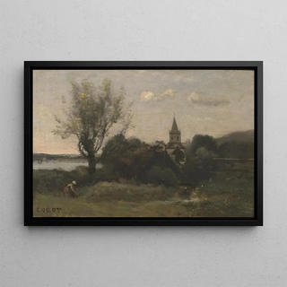 JeanBaptisteCamille Corot - Ennery near Auvers.webp