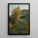 Baumstudie bei einem Bach in Italien - Jean-Baptiste-Camille Corot — gerahmtes Bild an der Wand