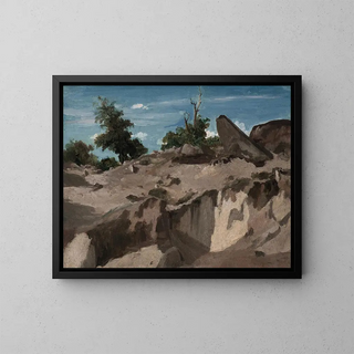 JeanBaptisteCamille Corot - Fort de Fontainebleau  Au plateau brl.webp