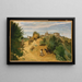 Genzano - Jean-Baptiste-Camille Corot — gerahmtes Bild an der Wand