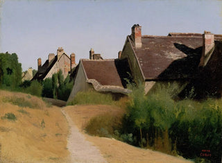 JeanBaptisteCamille Corot - Houses near Orlans Maisons aux Environs dOrlans.webp