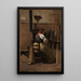 L'Atelier de Corot - Jean-Baptiste-Camille Corot — gerahmtes Bild an der Wand