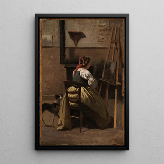 JeanBaptisteCamille Corot - LAtelier de Corot.webp