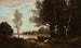 Landschaftsgemälde mit Kühen - Jean-Baptiste-Camille Corot — Ansicht des Kunstwerks