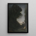 Der Schlaf der Diana - Jean-Baptiste-Camille Corot — gerahmtes Bild an der Wand
