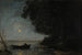 Der See, Nachtszene - Jean-Baptiste-Camille Corot — Ansicht des Kunstwerks