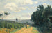 Les hauteurs de Sèvres Le chemin Troyon - Jean-Baptiste-Camille Corot — Ansicht des Kunstwerks