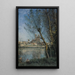 Mantes am Morgen - Jean-Baptiste-Camille Corot — gerahmtes Bild an der Wand