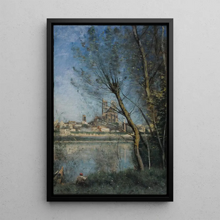JeanBaptisteCamille Corot - Mantes le matin.webp
