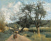Marcoussis, Route durch die Felder - Jean-Baptiste-Camille Corot — Ansicht des Kunstwerks