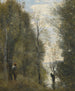 Überflutete Wiesen gesehen durch das Laub - Jean-Baptiste-Camille Corot — Ansicht des Kunstwerks