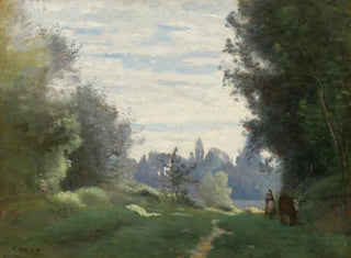 Morgenstrahlen - Jean-Baptiste-Camille Corot — Ansicht des Kunstwerks