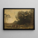 Ronde der Nymphen - Jean-Baptiste-Camille Corot — gerahmtes Bild an der Wand