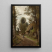 Saint-Quentin-des-Prés Oise in der Nähe von Gournay-en-Bray - Jean-Baptiste-Camille Corot — gerahmtes Bild an der Wand