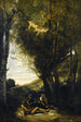 Saint Sébastien secouru par les saintes femmes - Jean-Baptiste-Camille Corot — Ansicht des Kunstwerks