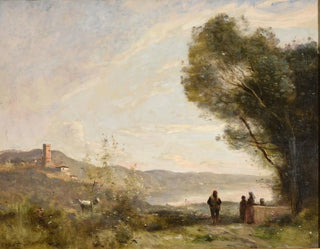Souvenir des rives méditerranéennes - Jean-Baptiste-Camille Corot — Ansicht des Kunstwerks