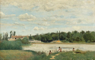 JeanBaptisteCamille Corot - The Bath.webp