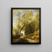 Der Wald von Coubron - Jean-Baptiste-Camille Corot — gerahmtes Bild an der Wand