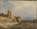 Der Papstpalast in Avignon - Jean-Baptiste-Camille Corot — Ansicht des Kunstwerks