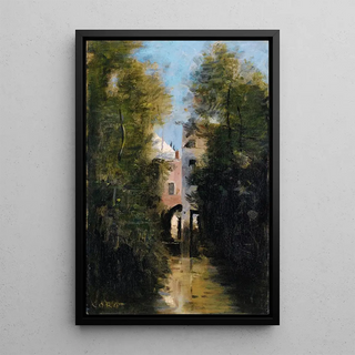 JeanBaptisteCamille Corot - The Windmill On The Thrain River In Beauvais.webp
