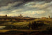 Ansicht von Paris aufgenommen von den Höhen von Gentilly - Jean-Baptiste-Gabriel Langlac — Ansicht des Kunstwerks
